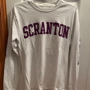 Long sleeve University of Scranton T-shirt